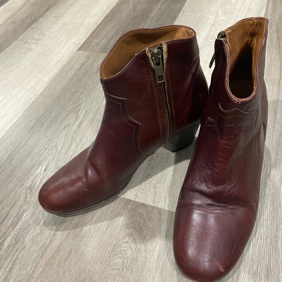 Isabel Marant Dicker Ankle Boots Size 8 - Picture 9 of 10